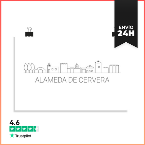 Póster Horizontal Alameda De Cervera LaTostadora - latostadora.com - Modalova