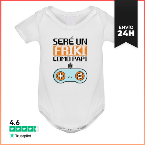 Body Bebé Friki Como Papi, Día Del Padre Regalos Dia Del Padre - latostadora.com - Modalova