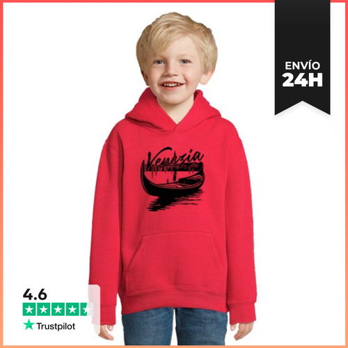 Sudadera Para Niños Con Capucha Venecia LaTostadora - latostadora.com - Modalova