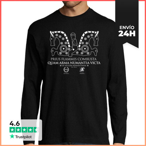 Camiseta Hombre Manga Larga Numancia LaTostadora - latostadora.com - Modalova