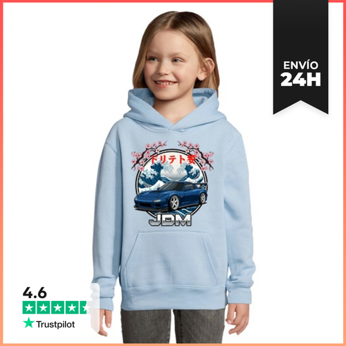 Sudadera Para Niños Con Capucha JDM RX7 LaTostadora - latostadora.com - Modalova
