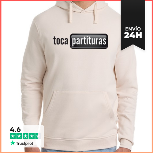 Sudadera Unisex Con Capucha Sudadera De Partituras Blanco Y Negro - latostadora.com - Modalova