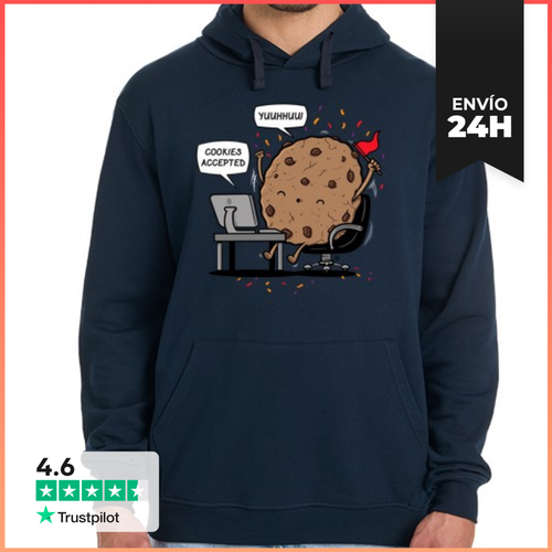 Sudadera Unisex Con Capucha Cookies Accepted LaTostadora - latostadora.com - Modalova