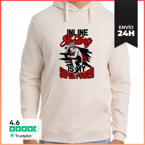 Sudadera Unisex Con Capucha El Patinaje En Línea Es Mi Superpoder - latostadora.com - Modalova