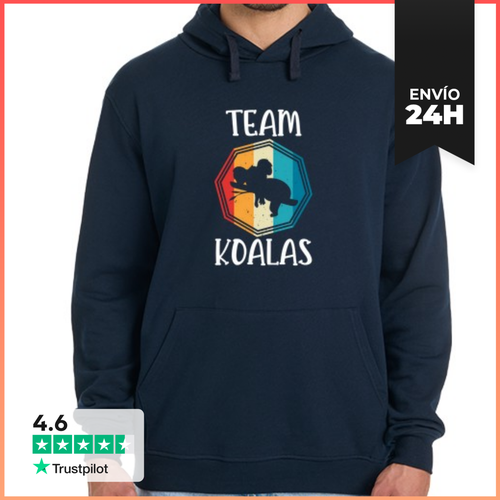 Sudadera Unisex Con Capucha Equipo De Koalas LaTostadora - latostadora.com - Modalova