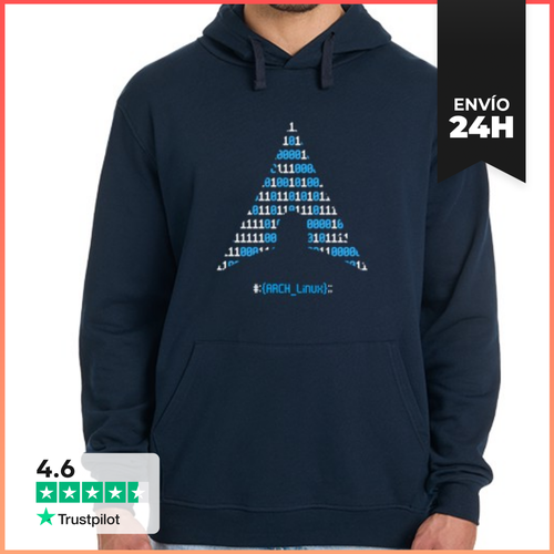 Sudadera Unisex Con Capucha Arch Linux Blanco LaTostadora - latostadora.com - Modalova