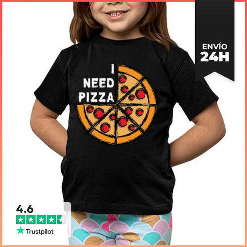 Camiseta Clásica Para Niños Necesito Pizza LaTostadora - latostadora.com - Modalova
