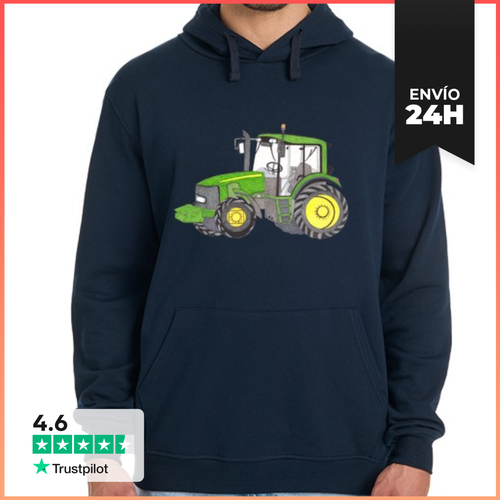 Sudadera Unisex Con Capucha Tractor LaTostadora - latostadora.com - Modalova