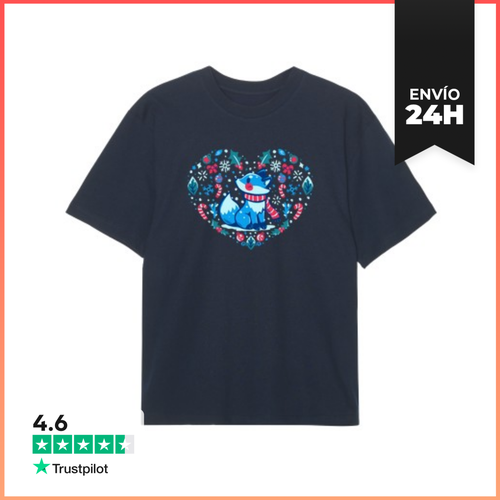 Camiseta Oversize Corazón Del Invierno - Camiseta Oversized - latostadora.com - Modalova