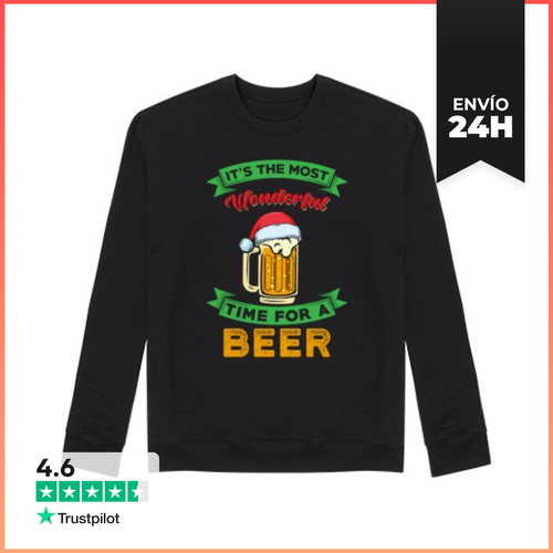 Sudadera Unisex Cerveza Navideña LaTostadora - latostadora.com - Modalova