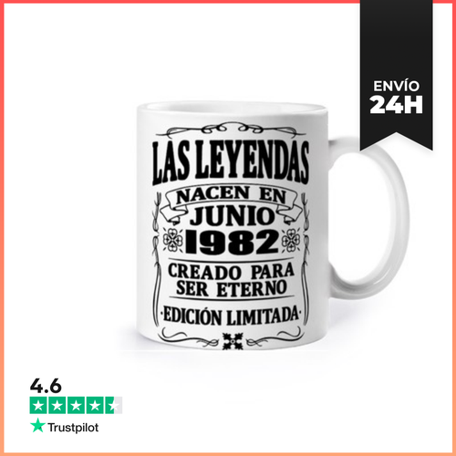 Taza Las Leyendas De Junio De 1982 LaTostadora - latostadora.com - Modalova