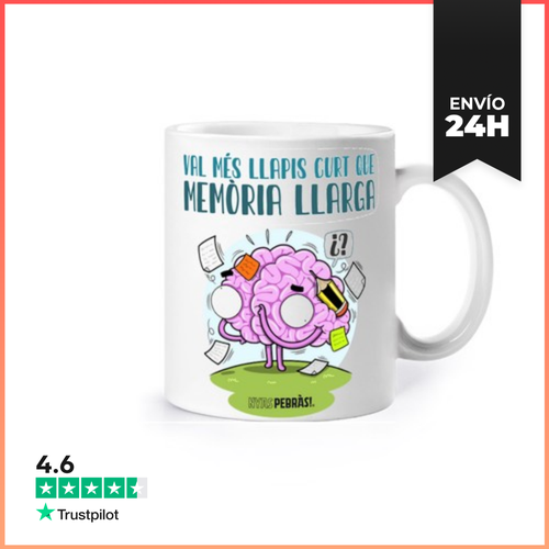 Taza Val Més Llapis Curt Que Memòria Llarga LaTostadora - latostadora.com - Modalova