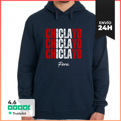 Sudadera Unisex Con Capucha Chiclayo Perú, Bandera Peruana - latostadora.com - Modalova