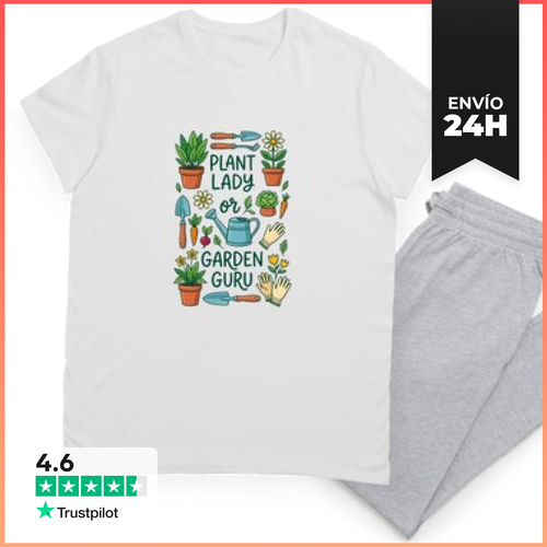 Pijama La Apasionada De Las Plantas O Experta En Jardinería - latostadora.com - Modalova