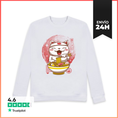 Sudadera Unisex Neko Ramen LaTostadora - latostadora.com - Modalova
