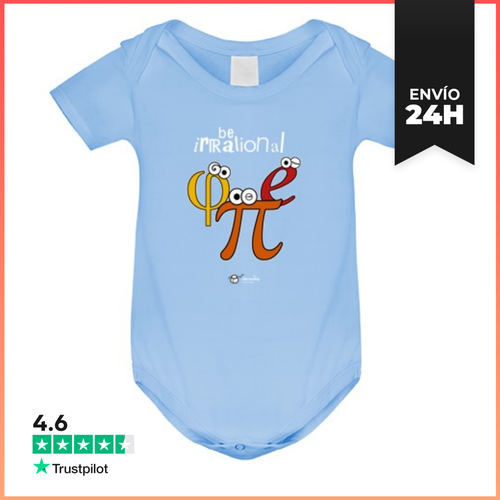 Body Bebé Be Irrational Π Φ E (fondos Oscuros) LaTostadora - latostadora.com - Modalova