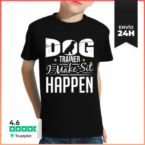 Camiseta Clásica Para Niños Entrenador De Perros Hago Que Se - latostadora.com - Modalova