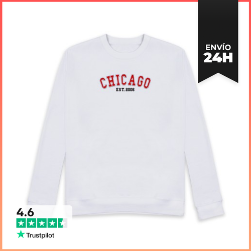 Sudadera Unisex Chicago Est 2006 LaTostadora - latostadora.com - Modalova