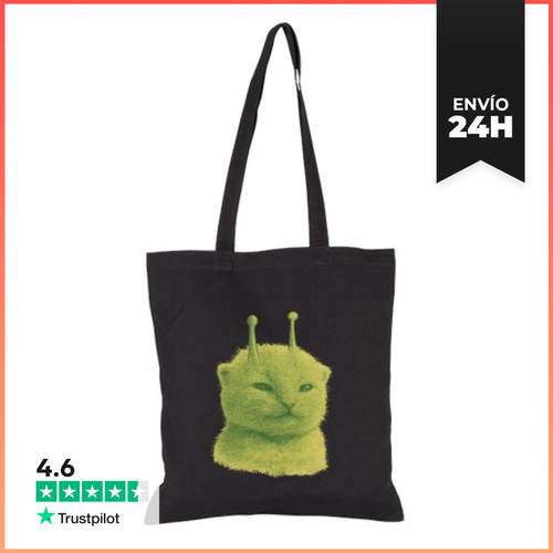 Bolsa De Tela Glorp Alien Cat LaTostadora - latostadora.com - Modalova
