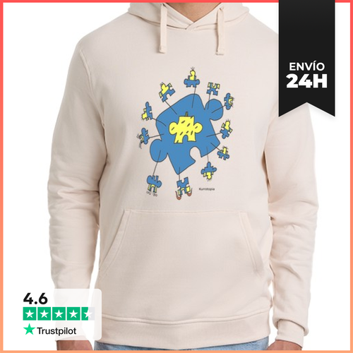 Sudadera Unisex Con Capucha Autismo Banana LaTostadora - latostadora.com - Modalova
