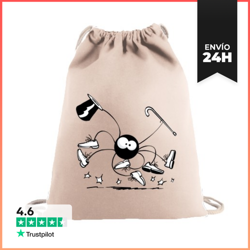 Mochila Saco Con Cuerdas Beth La Araña - Claqué LaTostadora - latostadora.com - Modalova