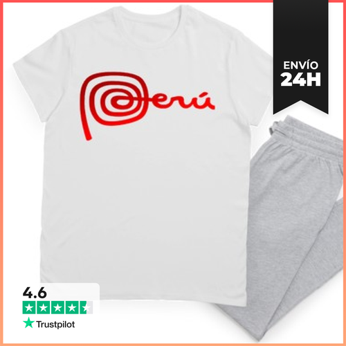 Pijama MARCA PERU ROJO Talla Grande Mujer LaTostadora - latostadora.com - Modalova