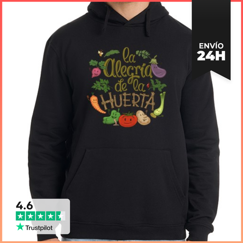 Sudadera Unisex Con Capucha La Alegría De La Huerta LaTostadora - latostadora.com - Modalova