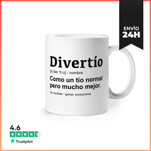 Taza Para El Tio Mas Divertido LaTostadora - latostadora.com - Modalova