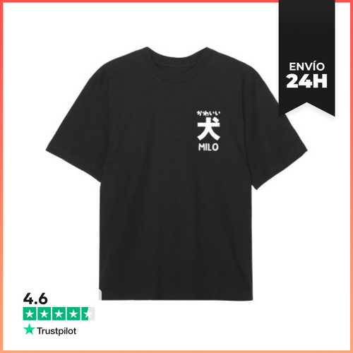 Camiseta Oversize Efecto Chibi Perro Bonito Camiseta Oversize - latostadora.com - Modalova