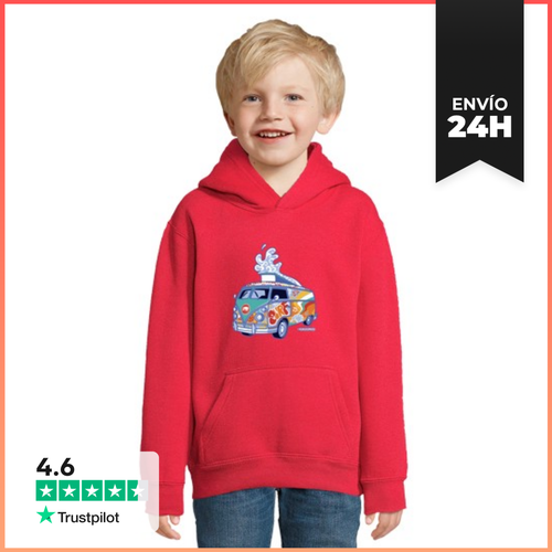 Sudadera Para Niños Con Capucha FURGOSURF LaTostadora - latostadora.com - Modalova
