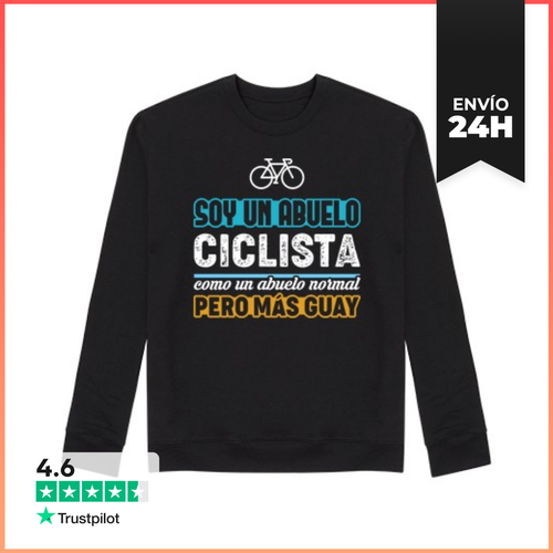 Sudadera Unisex Abuelo Ciclista LaTostadora - latostadora.com - Modalova