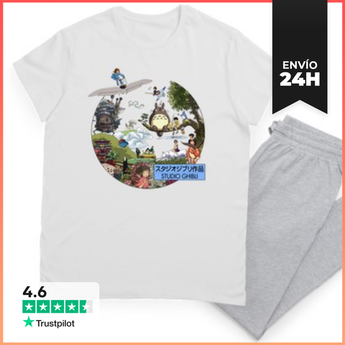 Pijama Studio Ghibli II - MorganaArt LaTostadora - latostadora.com - Modalova