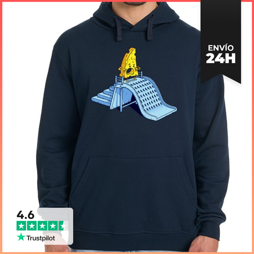Sudadera Unisex Con Capucha Tobogan Del Terror LaTostadora - latostadora.com - Modalova