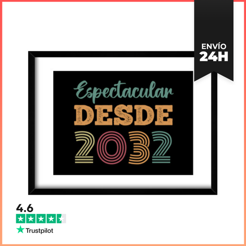 Cuadro Con Marco Horizontal ESPECTACULAR DESDE 2032 LaTostadora - latostadora.com - Modalova