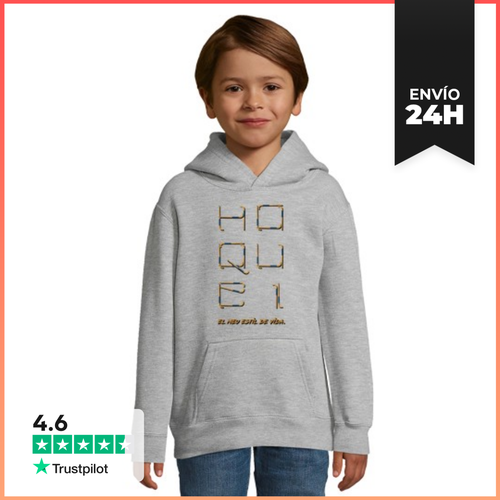 Sudadera Para Niños Con Capucha Hoquei El Meu Estil De Vida - latostadora.com - Modalova