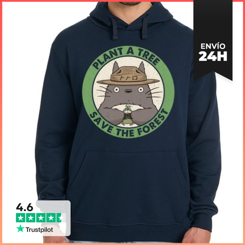 Sudadera Unisex Con Capucha Save The Forest LaTostadora - latostadora.com - Modalova