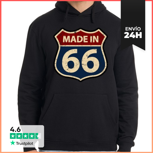 Sudadera Unisex Con Capucha Made In 66 LaTostadora - latostadora.com - Modalova