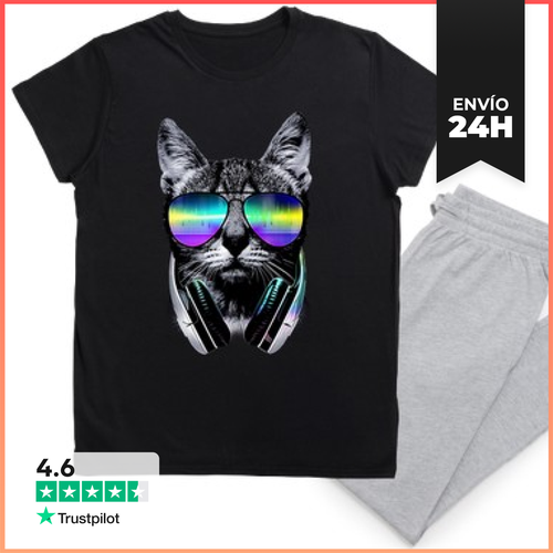 Pijama Amante De La Música Cat LaTostadora - latostadora.com - Modalova