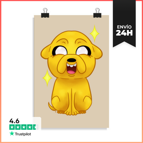 Póster Vertical Perro Mágico LaTostadora - latostadora.com - Modalova