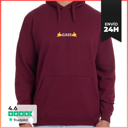 Sudadera Unisex Con Capucha Sudadera Gass Small Logo Frontal - latostadora.com - Modalova