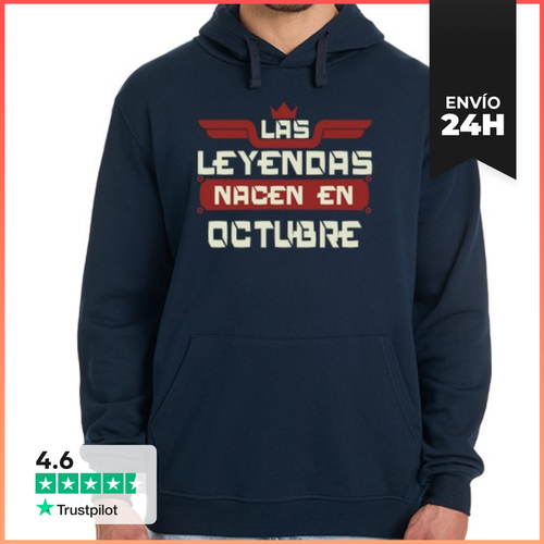 Sudadera Unisex Con Capucha Leyendas LaTostadora - latostadora.com - Modalova