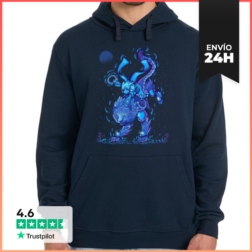 Sudadera Unisex Con Capucha Conductor Tigre - Sudadera Con - latostadora.com - Modalova