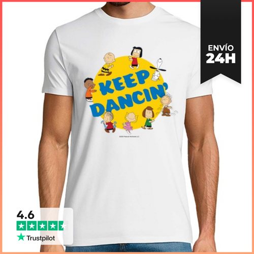 Camiseta Hombre Clásica Keep Dancing LaTostadora - latostadora.com - Modalova