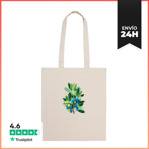 Bolsa De Tela Rama De Olivo Con Aceitunas LaTostadora - latostadora.com - Modalova