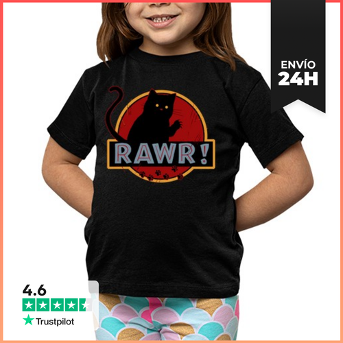 Camiseta Clásica Para Niños Rawr LaTostadora - latostadora.com - Modalova