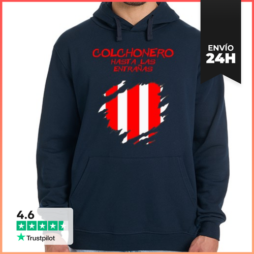 Sudadera Unisex Con Capucha Colchonero Hasta Las Entrañas - latostadora.com - Modalova
