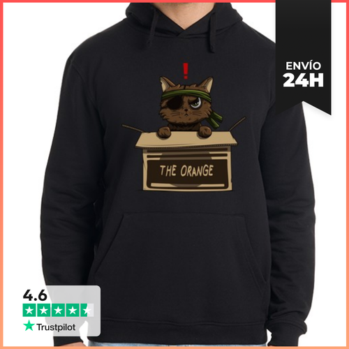 Sudadera Unisex Con Capucha Meow Gear Solid LaTostadora - latostadora.com - Modalova