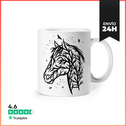Taza Caballo Ramas LaTostadora - latostadora.com - Modalova