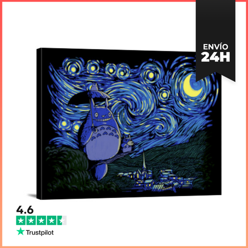 Lienzo Horizontal Starry-Neighbor LaTostadora - latostadora.com - Modalova