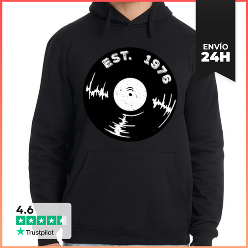 Sudadera Unisex Con Capucha Est 1976 LaTostadora - latostadora.com - Modalova